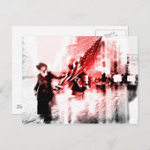 彼女の投票 ポストカード (正面/裏面)