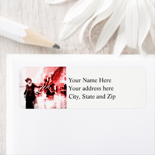 彼女の投票 ラベル (インサイチュ)