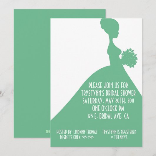 彼女の招待-MINT 招待状 (正面/裏面)