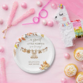 彼女の方法で小さなカボチャ洗濯秋ボホ ペーパープレート (パーティー)