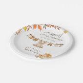 彼女の方法で小さなカボチャ洗濯秋ボホ ペーパープレート (アングル)