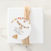 彼女の方法で小さなカボチャ、秋ボホベイビーシャワー フェイバータグ (インサイチュ)