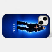 彼女の時代 - 青い輝きの美学 iPhoneケース Case-Mate iPhoneケース (裏面 (横))