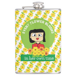 彼女の時間のすべての花の開花 フラスク