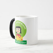 彼女の時間のすべての花の開花 モーフィングマグカップ (正面左)