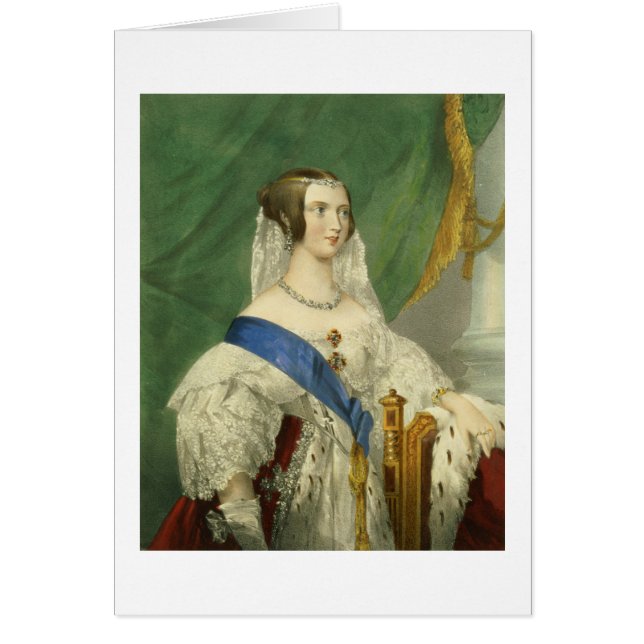 彼女の最も優雅な皇族、ビクトリア(1819-19年女王 (正面)