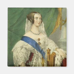 彼女の最も優雅な皇族、ビクトリア(1819-19年女王 マグネット