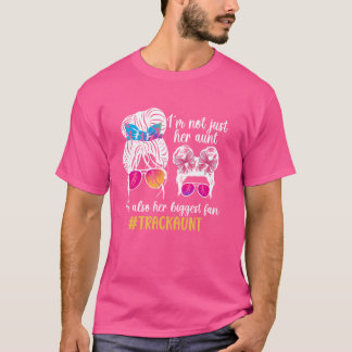 彼女の最も大きなファントラックの叔母はトラックとフィールドで Tシャツ