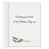 彼女の最初の母の日のカード (内側 (右))