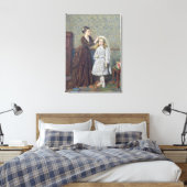 彼女の最初の聖餐式 キャンバスプリント (インサイチュ (寝室))