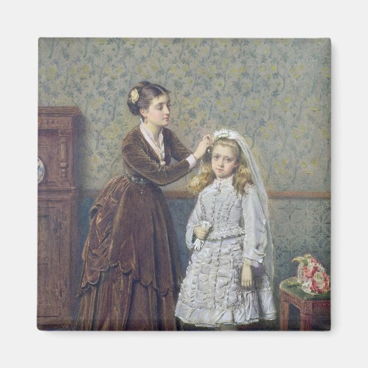 彼女の最初の聖餐式 マグネット (正面)