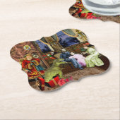  彼女の最初のTレックス ペーパーコースター (アングル)