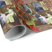 彼女の最初のTレックス ラッピングペーパー (ロールコーナー)