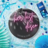 彼女の最後のディスコバチェロレッテナプキンス ペーパープレート (パーティー)