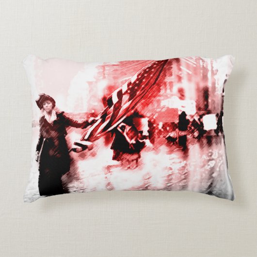 彼女の枕のための投票 アクセントクッション (正面)
