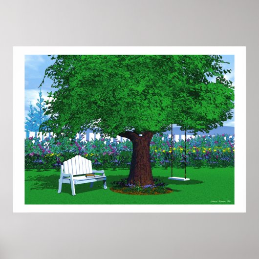 彼女の枝の下 ポスター (正面)