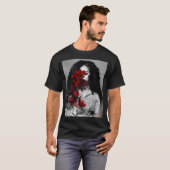 彼女の正式な花 Tシャツ (正面フル)