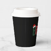 彼女の母のパパBro Sisのための彼のためのブルクリスマスギフト 紙コップ (右)