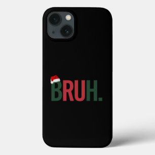 彼女の母のパパBro Sisのための彼のためのブルクリスマスギフト iPhone 13ケース