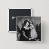 彼女の母を持つ乳児としてビクトリア女王 缶バッジ (正面&裏面)