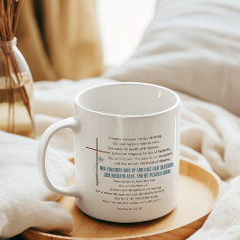 彼女の母賛美妻に諺を呼ぶ31聖なる書物、 経典 コーヒーマグカップ