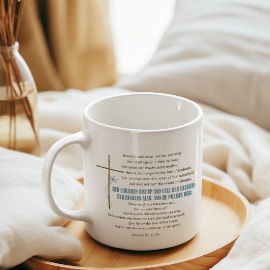 彼女の母賛美妻に諺を呼ぶ31聖なる書物、 経典 コーヒーマグカップ