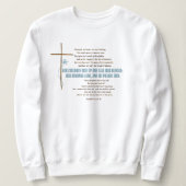 彼女の母賛美妻に諺を呼ぶ31聖なる書物、 経典 スウェットシャツ (デザイン正面)