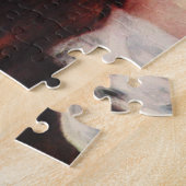 彼女の毛のパズルをとかしているルノアールの若い女の子 ジグソーパズル (側面)