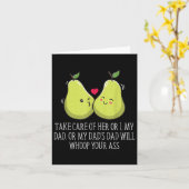 彼女の気に弟のブライダルを取るおもしろい_1 カード (黄色い花)