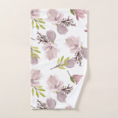 彼女の水彩花模様のためのロマンチックな贈り物 バスタオルセット (ハンドタオル)