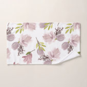 彼女の水彩花模様のためのロマンチックな贈り物 バスタオルセット (ハンドタオル)