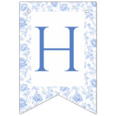 彼女の海岸での最後のトーストフローラ バンティングフラッグ (第2の旗)