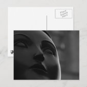 彼女の滑らかさ - ボテロの彫像 ポストカード (正面/裏面)