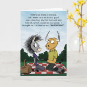 彼女の澄ん理解 カード (黄色い花)