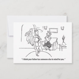 彼女の父は別の人を考えている、面白い セーブザデート