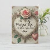 「彼女の特別な日に私の素晴らしい妻に」 シーズンカード (スタンド正面)