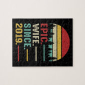 彼女の特別な2周年記念日に最高の贈り物 ジグソーパズル (横)