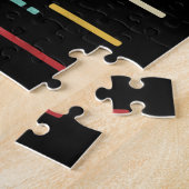 彼女の特別な2周年記念日に最高の贈り物 ジグソーパズル (側面)