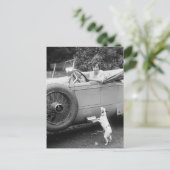 彼女の犬とオペラ歌手, 1920年代 ポストカード (スタンド正面)