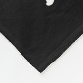 彼女の犬の飾クリスマスのパジャマに最も可能性が高い フリースブランケット (角)