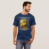 彼女の猫砂箱でウンチしちゃった Tシャツ (正面フル)