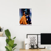 彼女の獣と美しい ポスター (ホームオフィス)