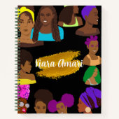 彼女の王冠、彼女の力:書の日記 ノートブック (正面)