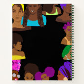 彼女の王冠、彼女の力:書の日記 ノートブック (裏面)