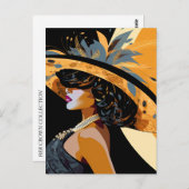 彼女の王冠 #1 ポストカード (正面/裏面)