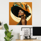 彼女の王冠 #2 ポスター (ホームオフィス)