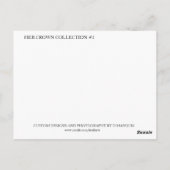 彼女の王冠 #2 ポストカード (裏面)