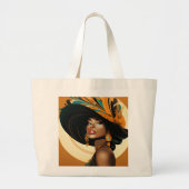 彼女の王冠 #2 ラージトートバッグ (正面)