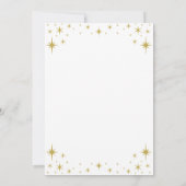 彼女の王室のフィヴェンス金ゴールドプリンセス5th誕生日インビ 招待状 (裏面)