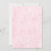 彼女の王室のフィヴェンス – ガールファイブ誕生日招待状 招待状 (裏面)